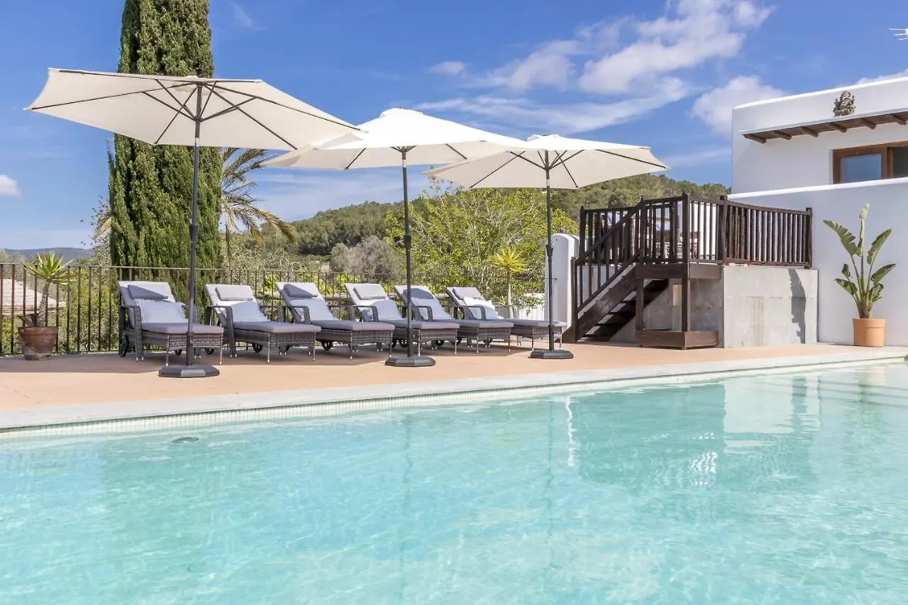 Ravishing Ibiza Villa Cel Blau 9 Bedrooms Private Pool Beautiful Country Views Santa Eulalia Santa Eularia des Riu Hiszpania